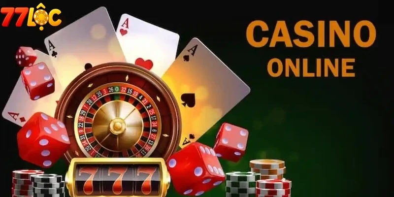 Hình ảnh giao diện hiện đại, đẹp mắt trên Casino online 77loc